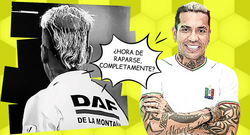 Comentarios de hinchas sorprendidos por lo que pasó con el pelo de Dayro Moreno