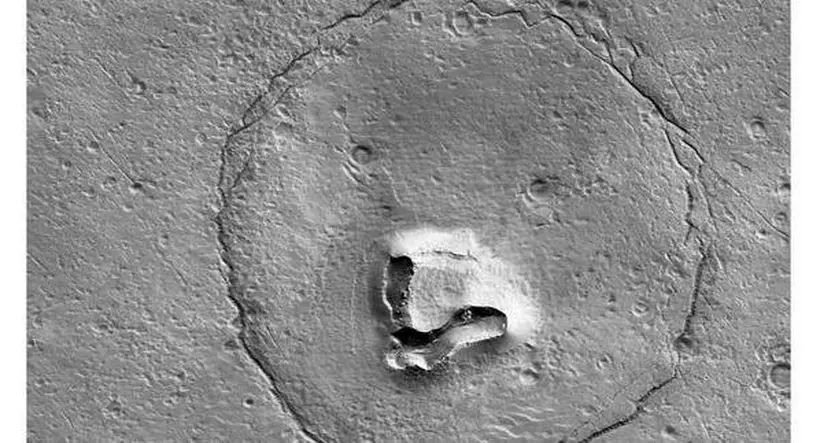 La NASA encuentra rocas en Marte que parecen un oso de peluche