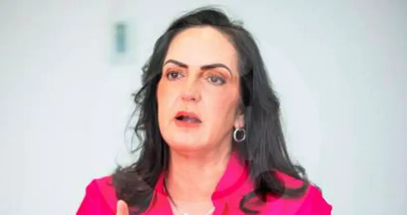 María Fernanda Cabal en Medellín criticó reforma a la Salud y a Gustavo Petro
