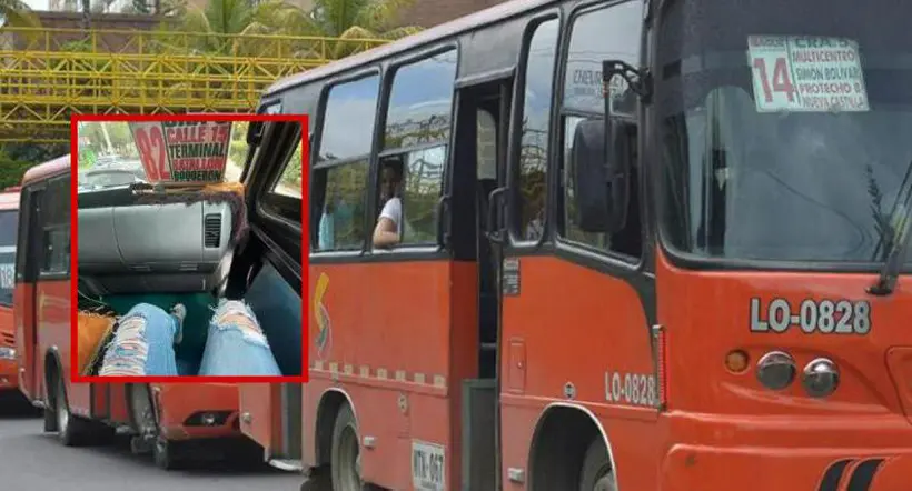Conductor de bus en Ibagué se habría sobrepasado con una adolescente