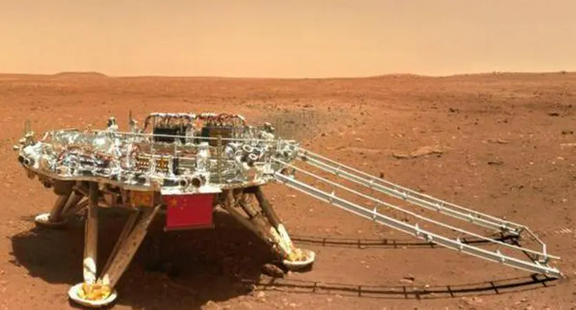 China: incertidumbre sobre Zhurong, el vehículo chino que explora Marte