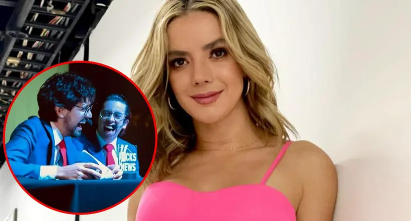 La presentadora de 'Lo sé todo', Elianis Garrido en contra de Camilo Sánchez de ´La isla de los famosos, de RCN
