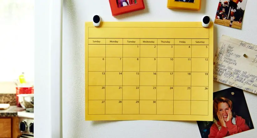 Calendario a propósito de los efemérides del 17 de febrero. 