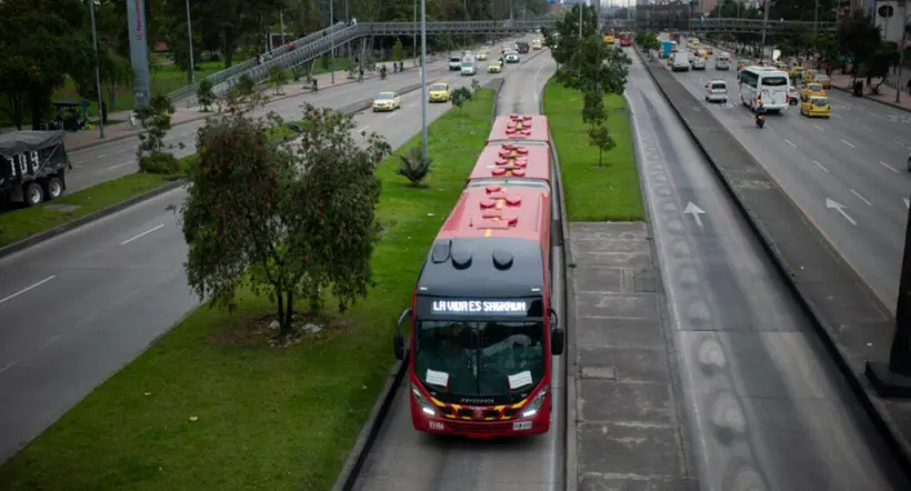 Transmilenio hoy Bogotá: carril por la 26 con carrera 45 estará cerrado