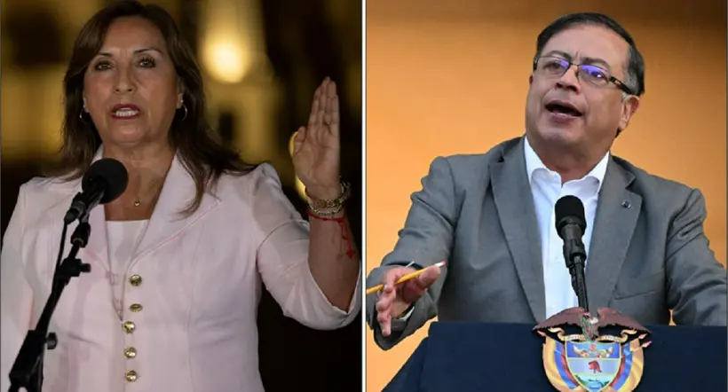 Presidenta de Perú pide a Gustavo Petro que "se dedique a gobernar Colombia"