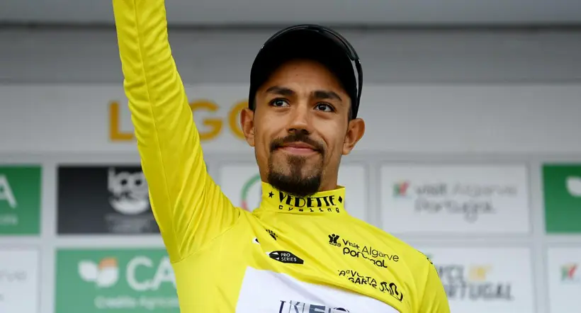 Daniel Felipe Martínez se coronó campeón de Vuelta al Algarve.