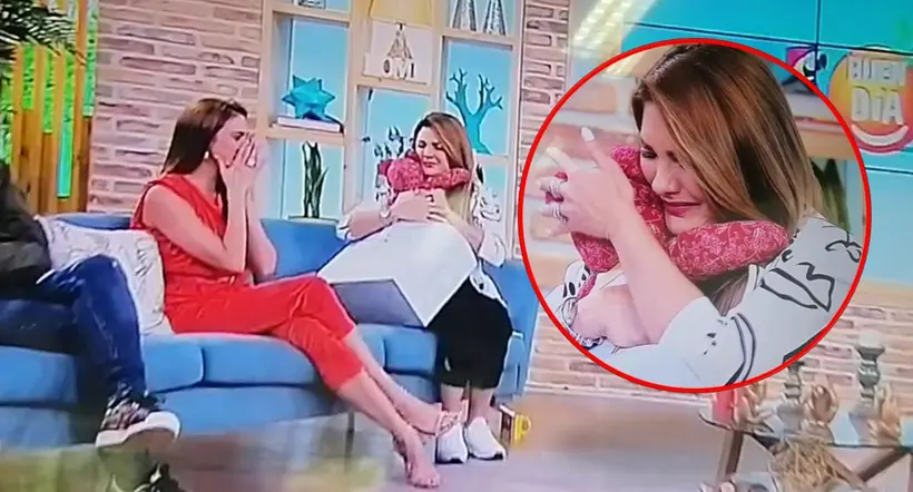 Buen día Colombia: presentadora Ana Karina Soto lloró por regalo que le hicieron.