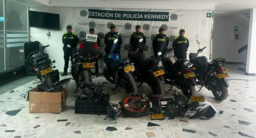 Kennedy: en desguazadero recuperan seis motos robadas y autopartes de las mismas
