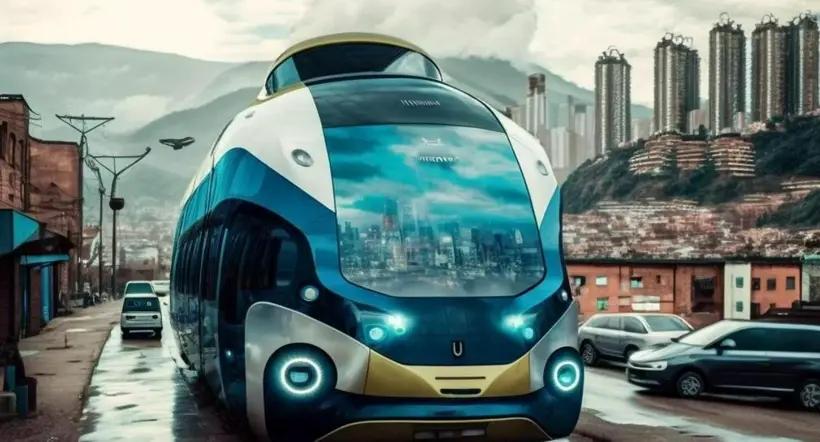 Bogotá transporte futurista a propósito de cómo se vería la ciudad sin TransMilenio