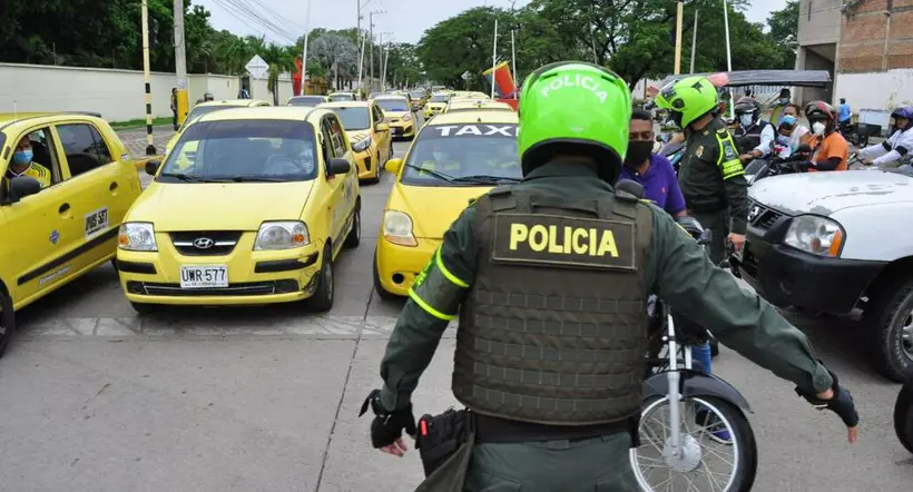 Paro de taxistas en Valledupar iniciará a las 5:00 a.m,: qué exigen conductores