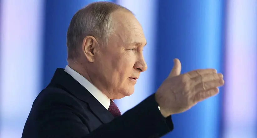 Vladimir Putin, que suspende tratado de desarme nuclear que Rusia tenía con EE. UU.