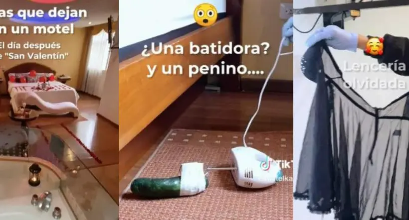 Empleados de motel en Perú mostraron objetos que encontraron tras San Valentín