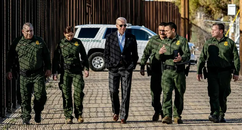 Joe Biden en la frontera. Solicitud de asilo en Estados Unidos: preparan nuevas reglas para el proceso