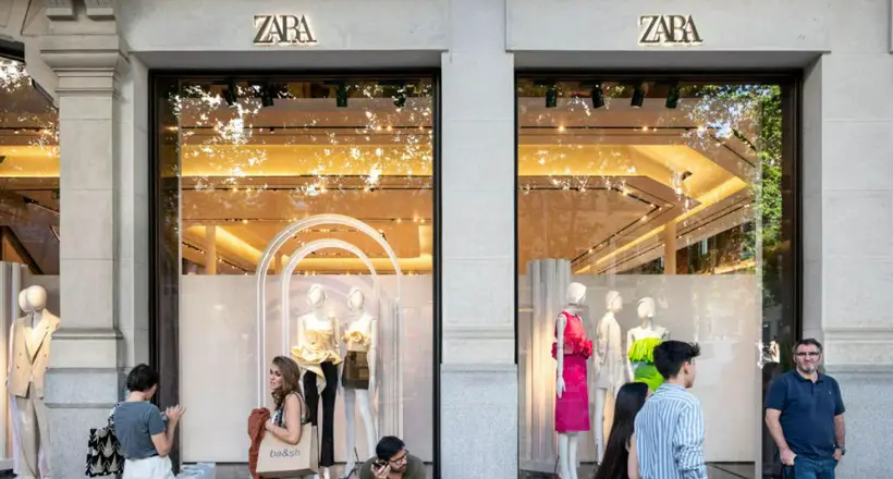Foto de una tienda Zara a propósito de quién es su mayor proveedor