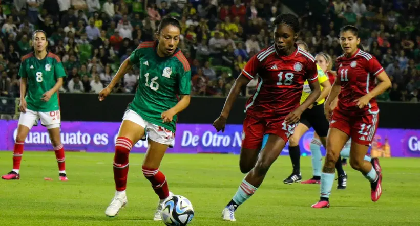 Selección Colombia femenina empató 1-1 contra México por la W Revelations Cup