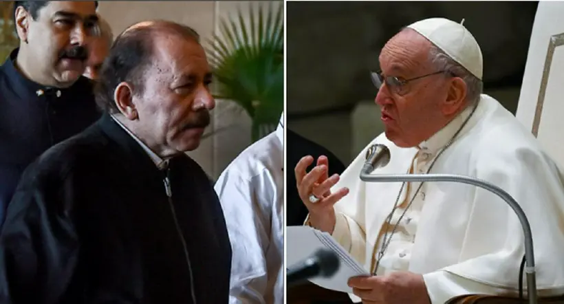Daniel Ortega responde a papa Francisco y dice que "mafia" en elige los papas
