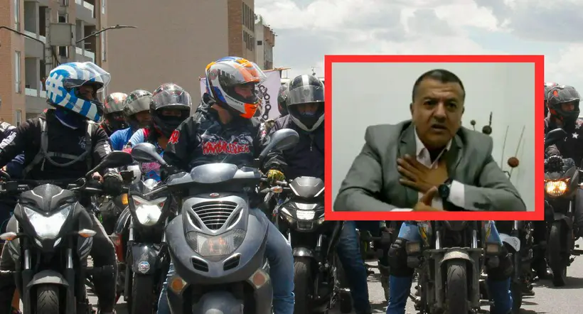 Motos vs taxis en Bogotá: pelea entre Hugo Ospina por Picap y más aplicaciones.