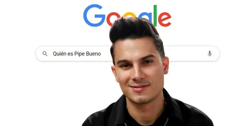 Pipe Bueno, en fondo de Google, a propósito de quién es él, su papá, su edad y más respuestas a preguntas frecuentes sobre él.