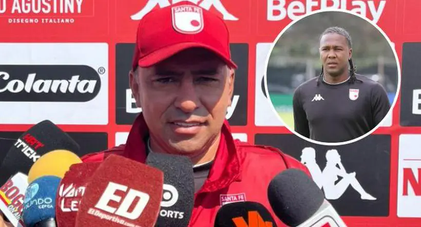 Hugo Rodallega no jugará con Independiente Santa Fe hoy sábado 25 de febrero