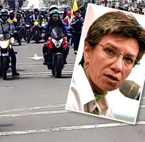 Claudia López, contra motociclistas: “Contaminan y no aportan”