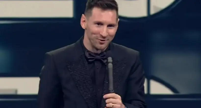 Lionel Messi rompió el protocolo en los The Best y regañó a sus hijos durante discurso