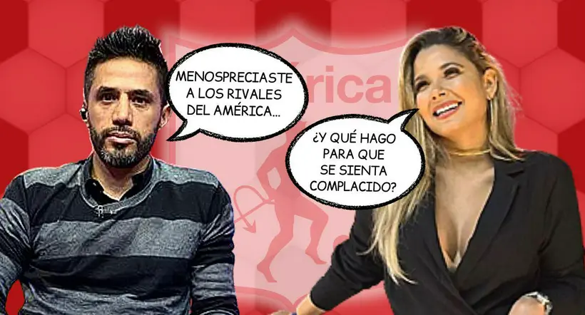Fabián Vargas se desquitó de Melissa Martínez por burlarse del América