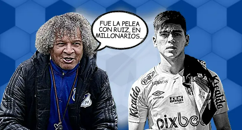 Millonarios: Alberto Gamero advertido a Daniel Ruiz problemas en Santos