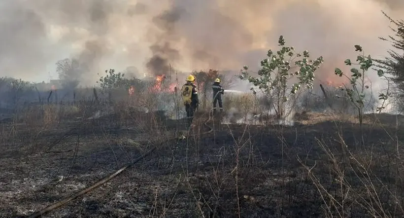 Alerta roja en Cesar por amenazas de incendio y temporada de sequía