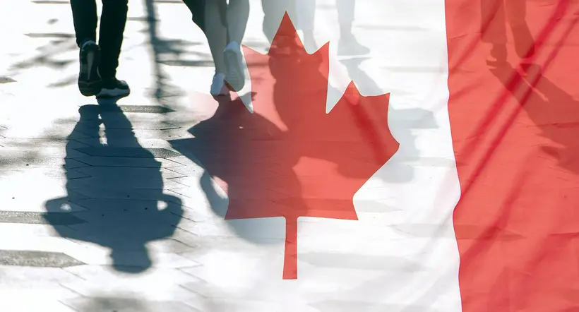 Imgen ilustrativa de bandera de Canadá para nota de unamujer mexicana que se arrepiente de vivir en ese país.