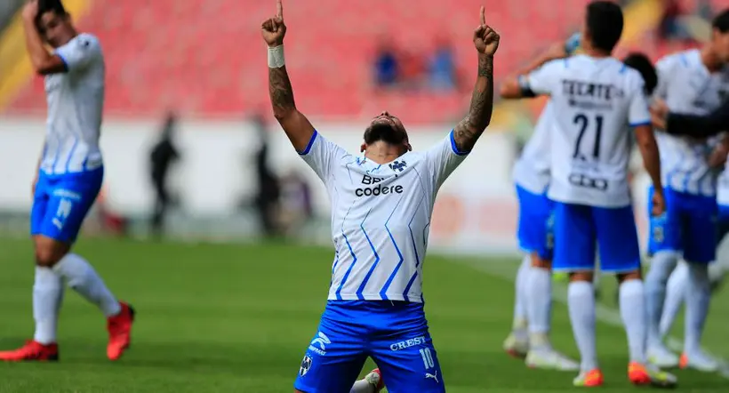 Duván Vergara volvió al gol y rompió en llanto en partido de Monterrey