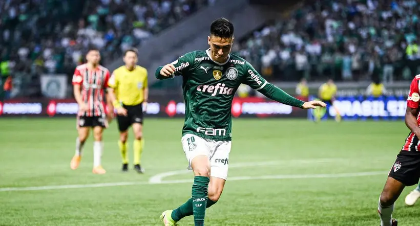 Eduard Atuesta sufrió una rotura de ligamento en entrenamiento con Palmeiras