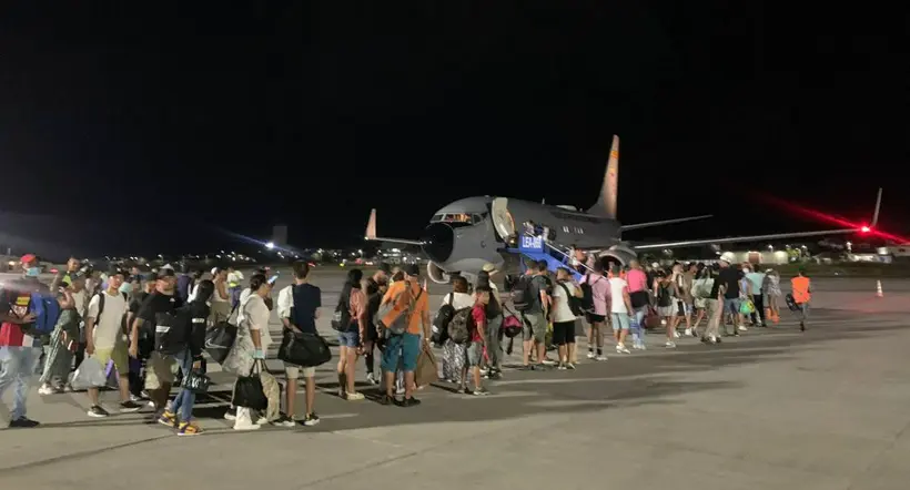 Viva Air: Fuerza Aérea atendió pedido de viajeros varados en San Andrés
