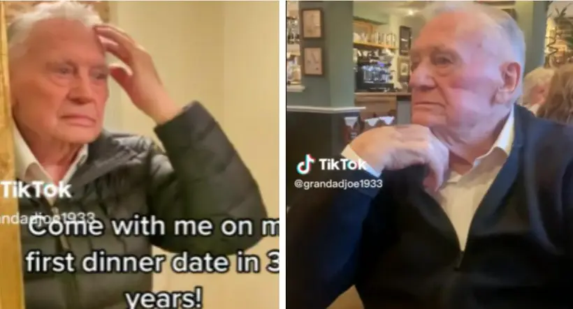 Anciano muestra cómo se preparó para una cita después de 30 años; no salió como esperaba