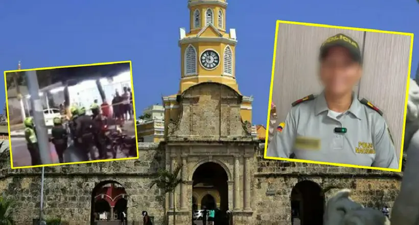 Habla auxiliar de turismo de Cartagena que fue clave en persecución de ladrones que atracaron a turista bogotano.
