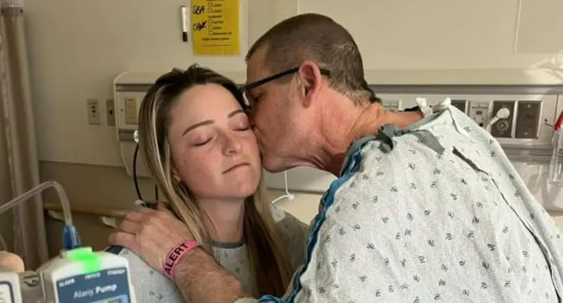 Joven le donó un riñón a su padre para que volviera a tener una vida normal y la reacción del hombre se hizo viral.