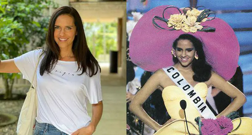 Paola Turbay joven: Este ha sido el cambio desde que fue Señorita Colombia