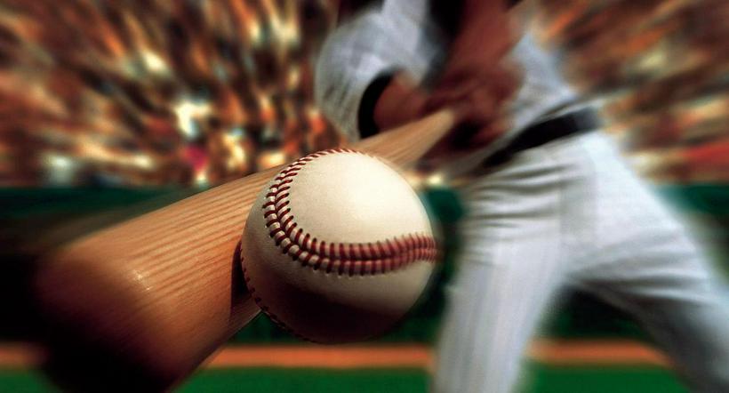 Foto de un bate de béisbol a propósito del Clásico Mundial de Beisbol 2023
