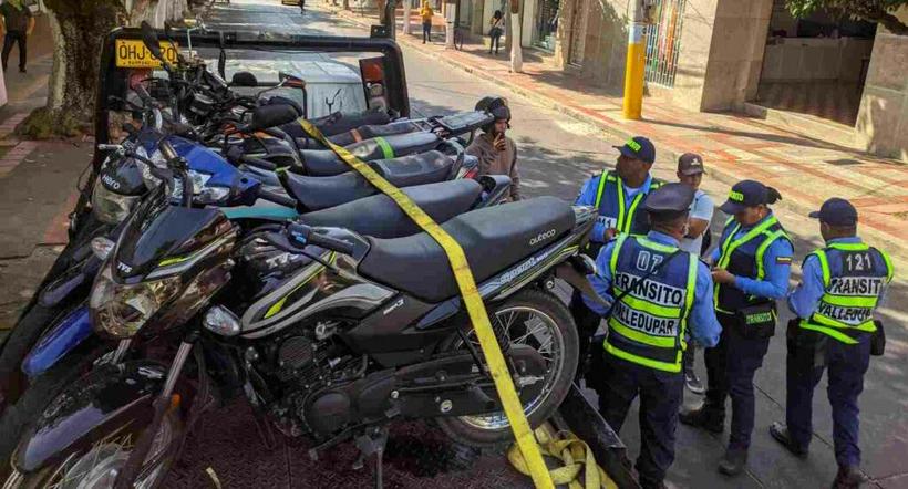 Valledupar: circular en moto por centro podría tener multa superior a $ 500.000