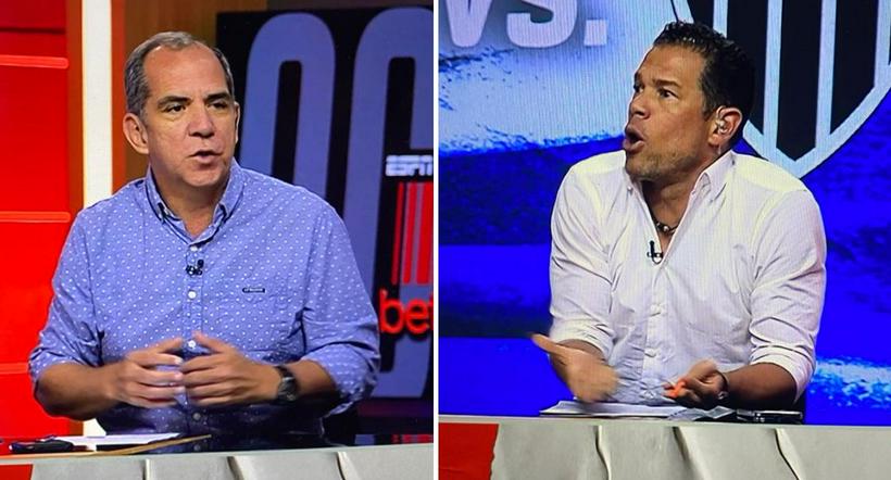 "Me va a dar algo": Óscar Córdoba, durante acalorado debate con periodista por Millonarios
