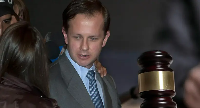 Andrés Felipe Arias, que espera decisión de la Corte Suprema de si tumba su condena por Agro Ingreso Seguro, con su esposa, Catalina Serrano.