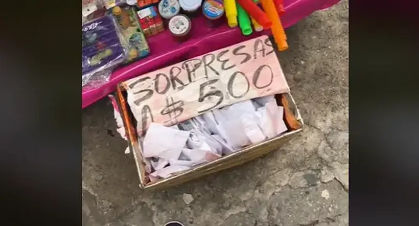 Revela qué traen las sorpresas de 500 pesos que son populares en Bogotá