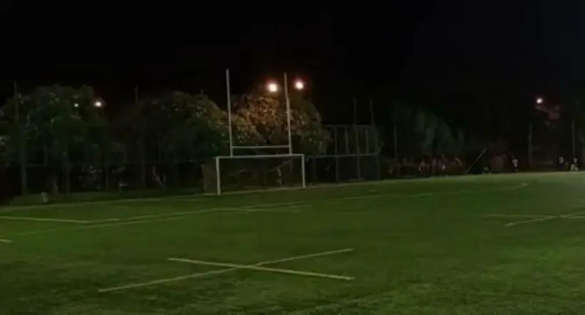 Balacera durante partido de fútbol en Bogotá quedó registrada en transmisión en vivo