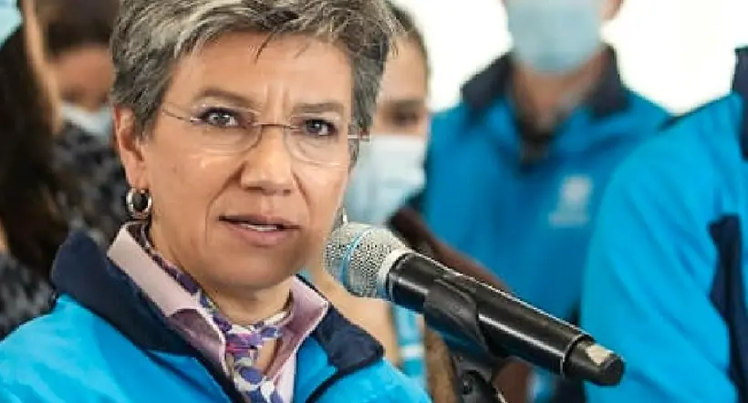Claudia López  que confirmó baja asistencia en Bogota a marcha por Gustavo Petro
