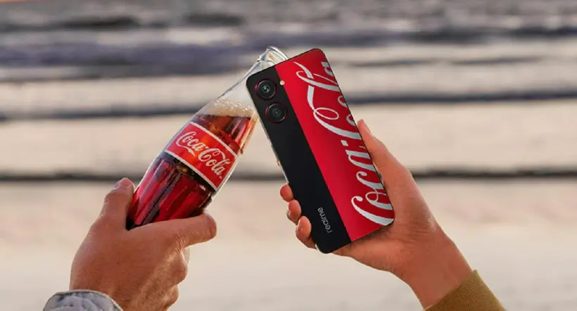 Celular Coca-Cola y Realme: cuánto vale y cómo es el aparato