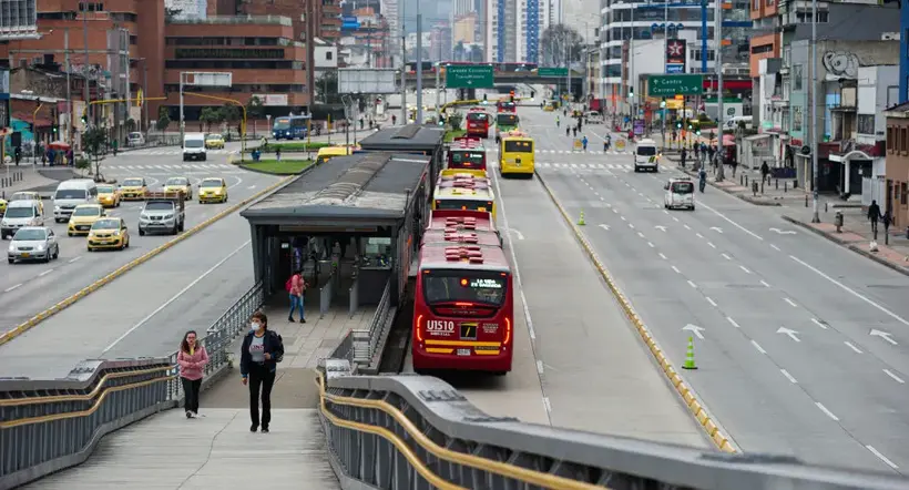 Imagen ilustrativa de un día sin carro ni moto en Bogotá, como el de este jueves 2 de enero del 2023.