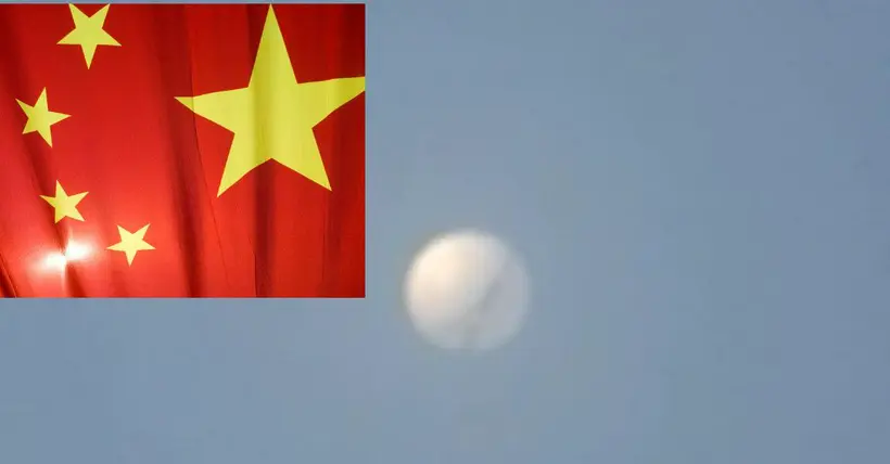 Foto de "globo espía" de China que sobrevuela EE. UU., según el Pentágono