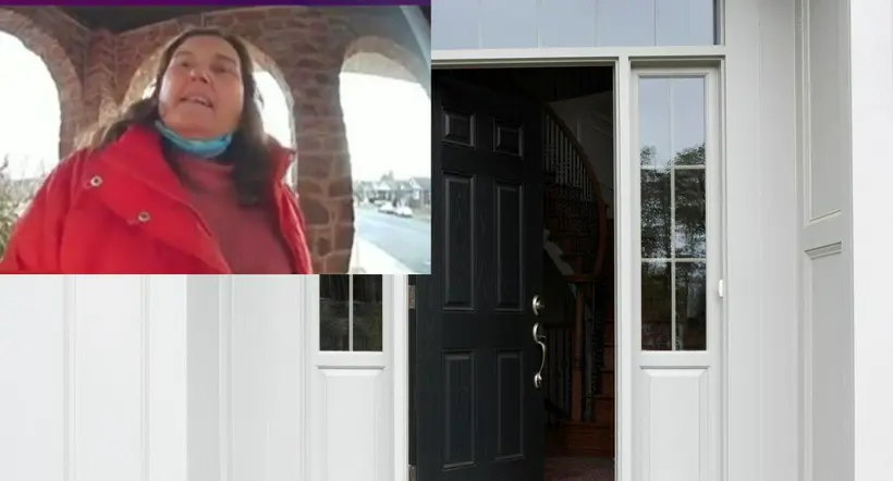 Foto de casa a propósito de mujer en EE. UU. que acosó a familia latina en Missouri