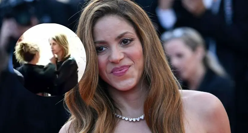 Shakira fue callada en un video por mamá de Gerard Piqué, Montserrat Bernabéu