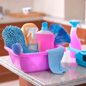 Productos de limpieza a propósito de cómo hacer un aseo general a la casa al empezar febrero.