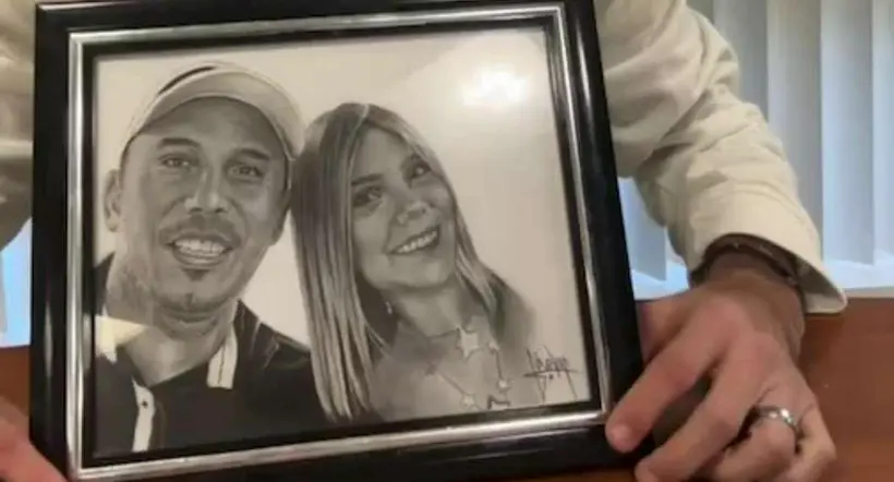Foto de Sergio Vega, en nota de esposo de Paula Durán reveló emotiva carta de ella para él, a mano: qué dijo ahí
